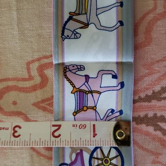 * Horse Carriage Skinny Scarf Caballo Western Vaquero Pony Wild West - Picture 8 of 10